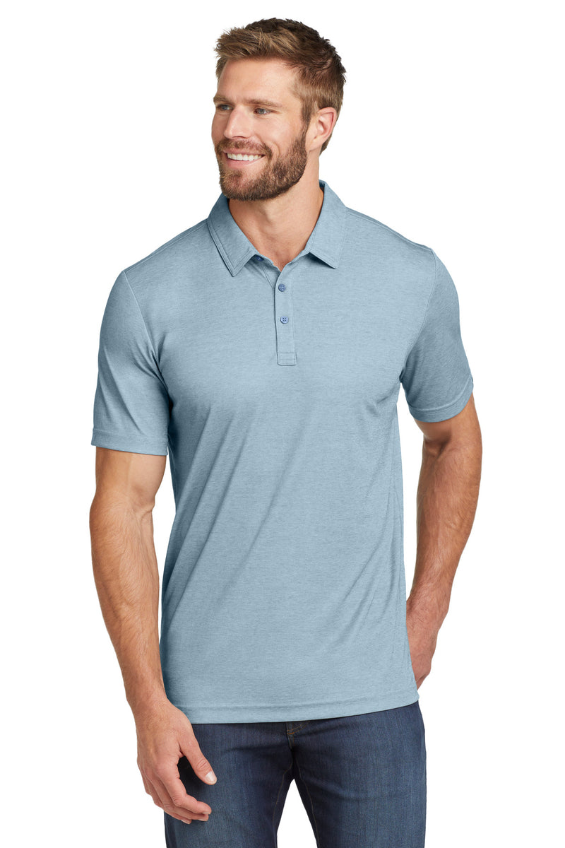 TravisMathew Oceanside Heather Polo - Allure Heather