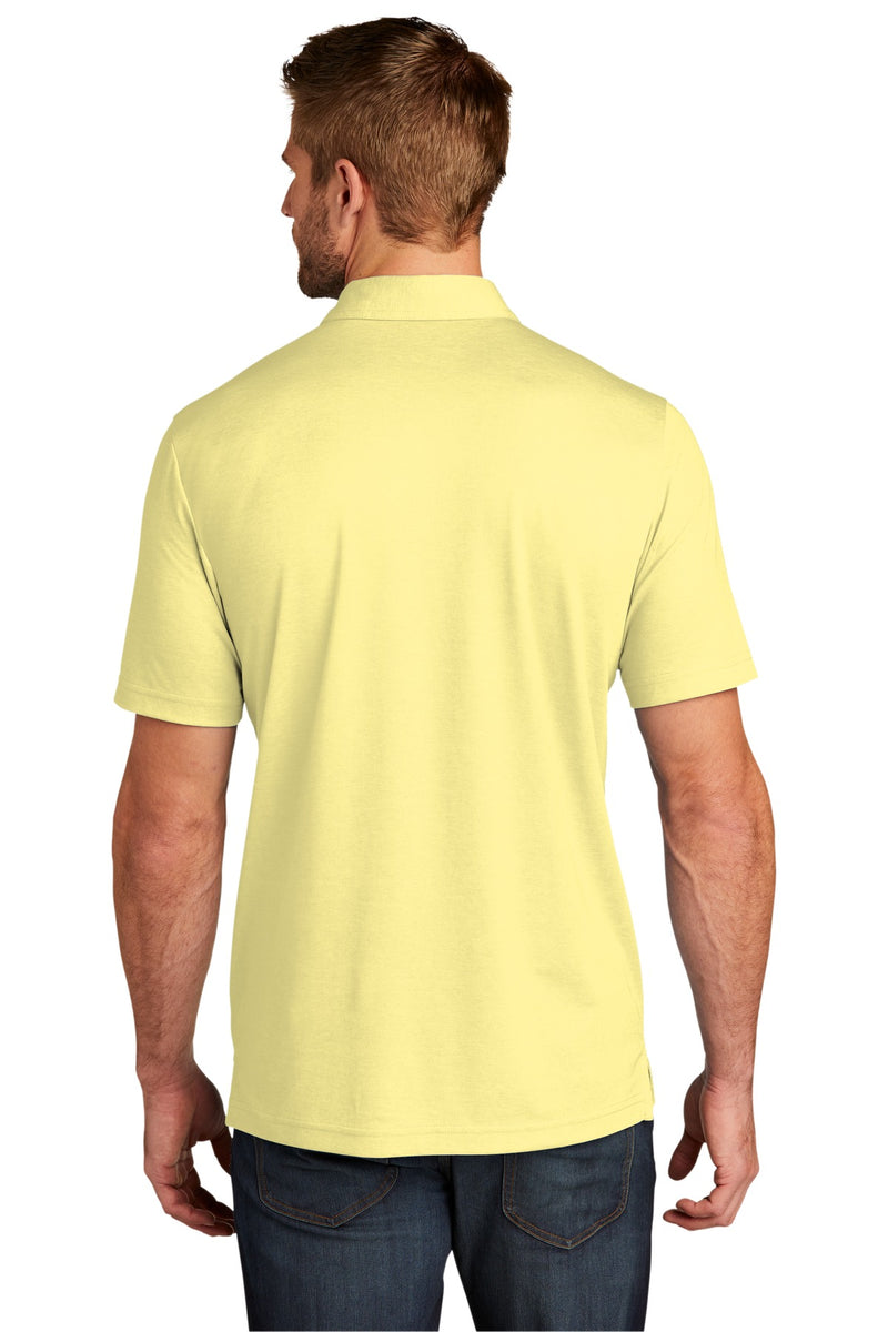 TravisMathew Oceanside Heather Polo - Pale Banana Heather