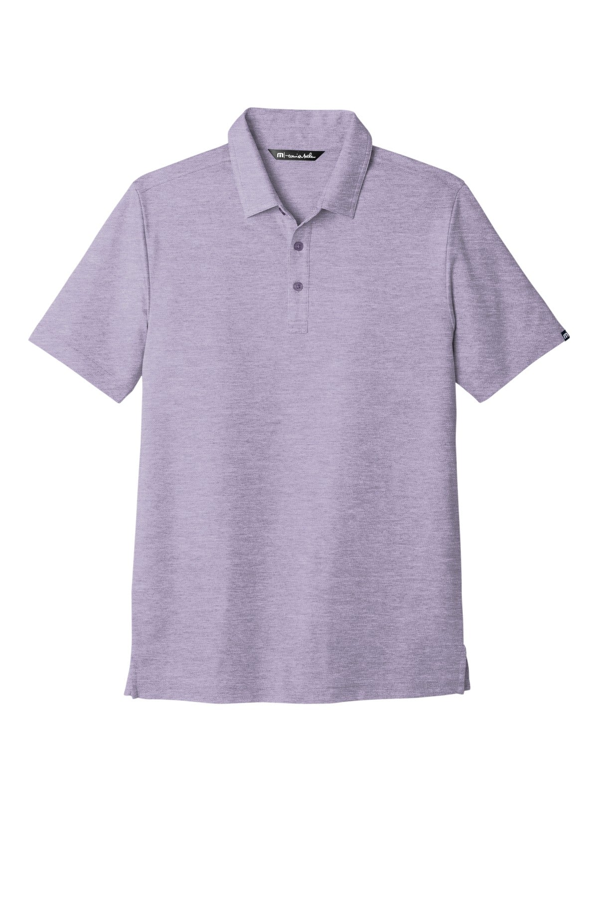 TravisMathew Oceanside Heather Polo - Purple Sage Heather