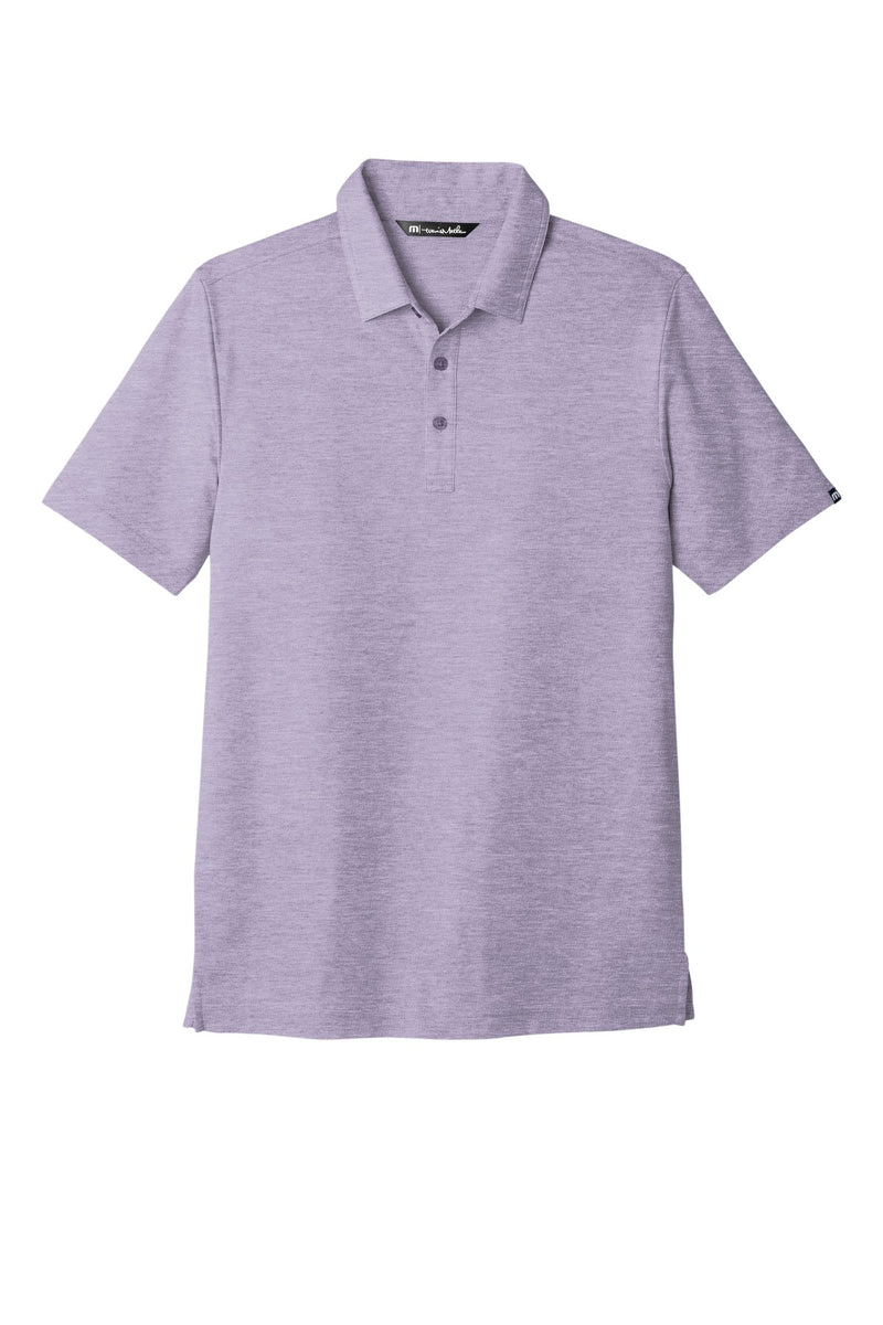 TravisMathew Oceanside Heather Polo - Purple Sage Heather