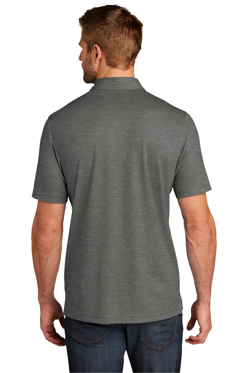 TravisMathew Oceanside Heather Polo - Quiet Shade Grey Heather