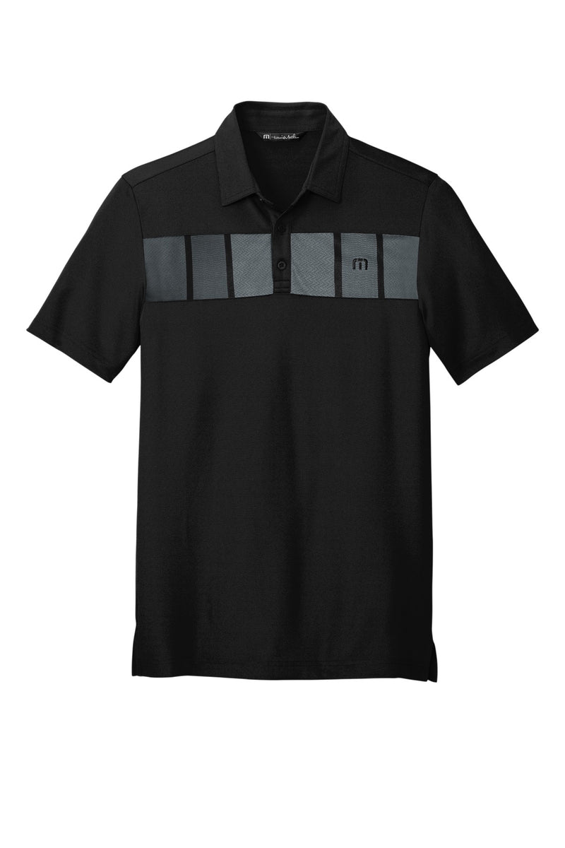 TravisMathew Cabana Chest Stripe Polo - Black
