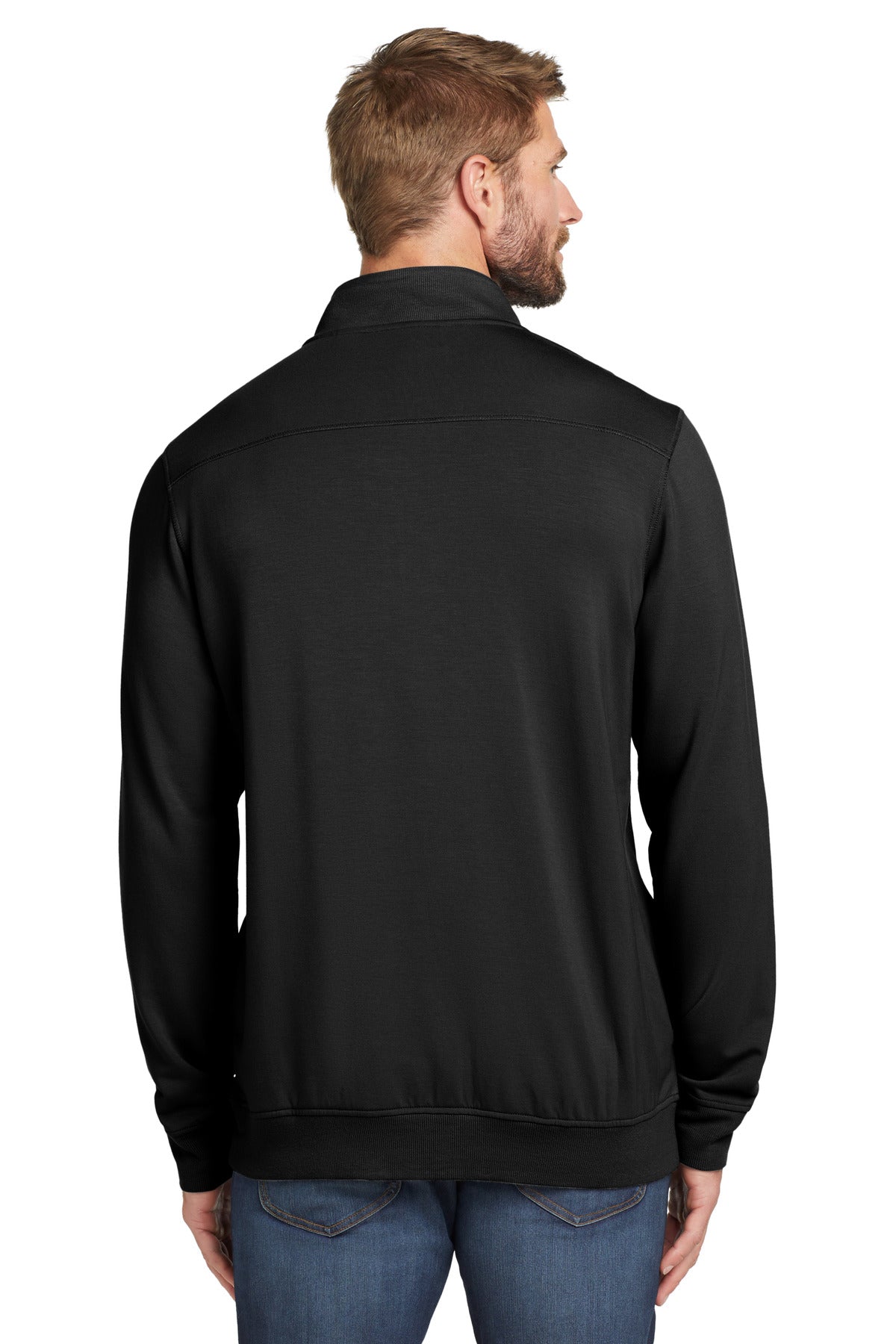 TravisMathew Newport 1/4-Zip Fleece - Black
