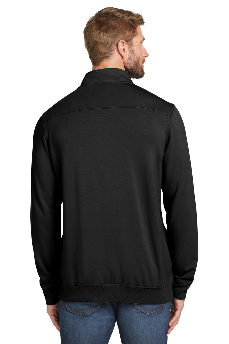 TravisMathew Newport 1/4-Zip Fleece - Black