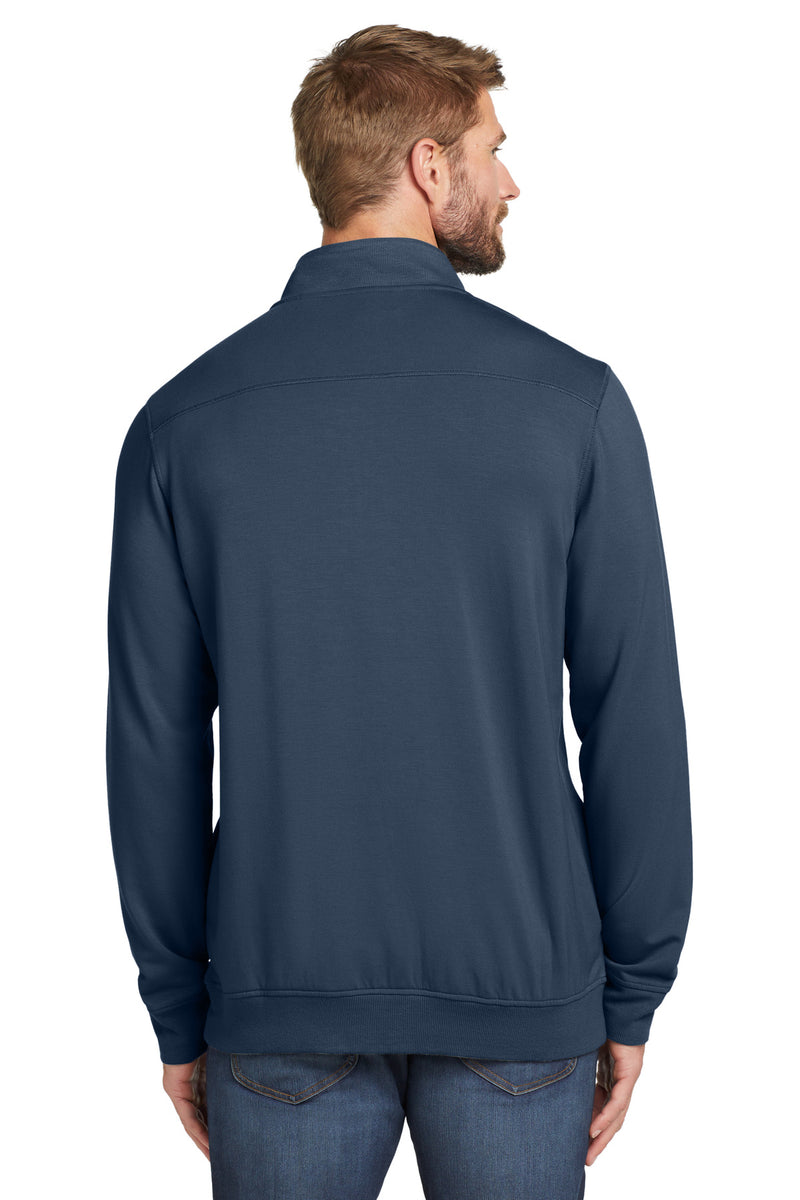 TravisMathew Newport 1/4-Zip Fleece - Blue Nights