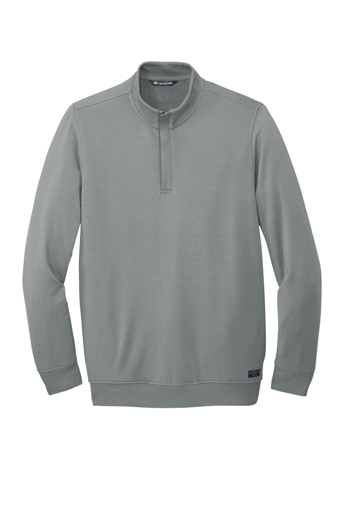 TravisMathew Newport 1/4-Zip Fleece - Quiet Shade Grey