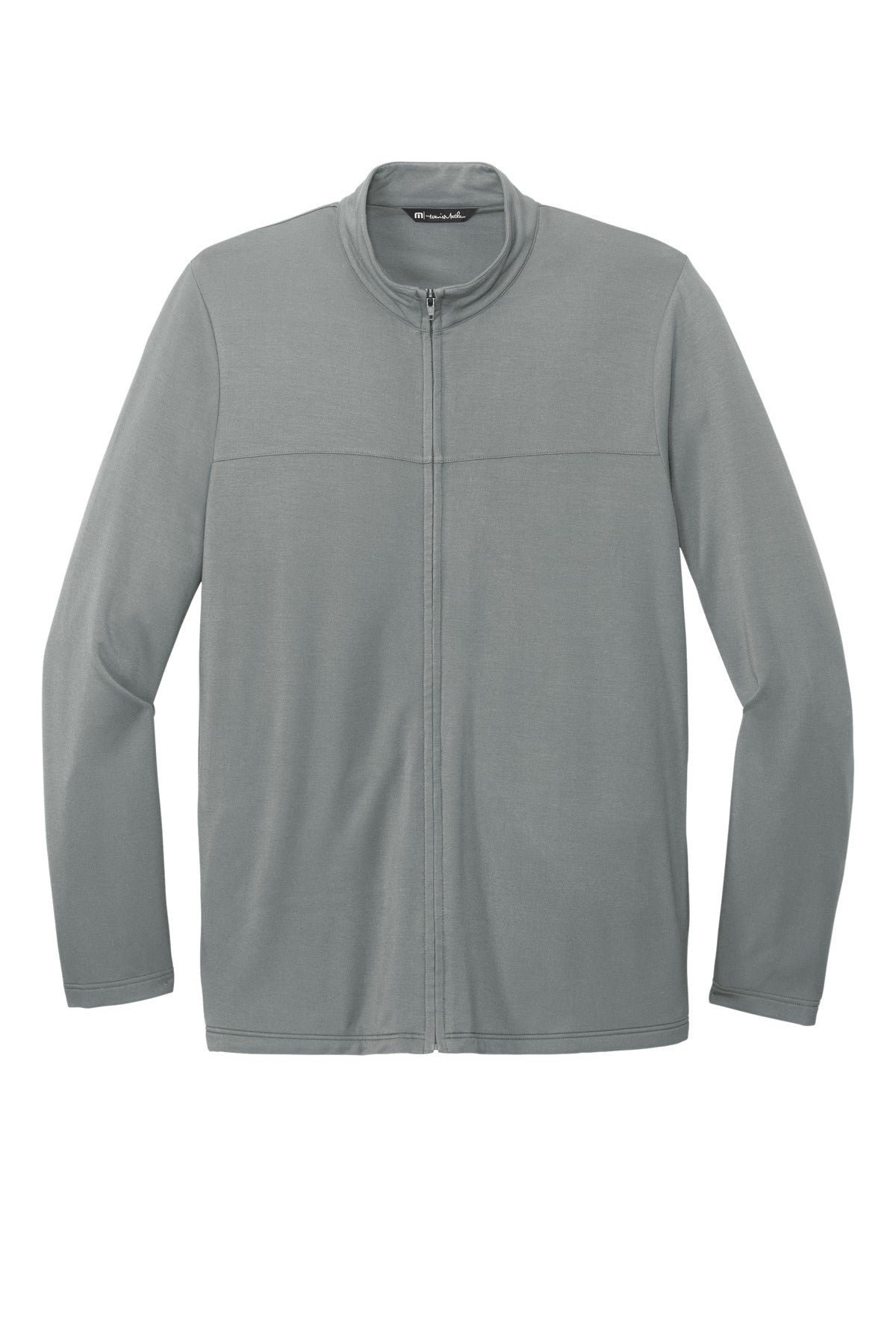 TravisMathew Newport Full-Zip Fleece - Quiet Shade Grey