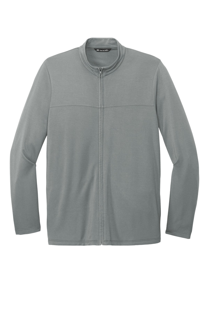 TravisMathew Newport Full-Zip Fleece - Quiet Shade Grey