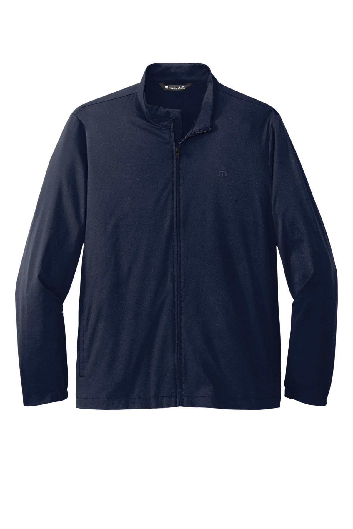 TravisMathew Surfside Full-Zip Jacket - Vintage Indigo/ Black