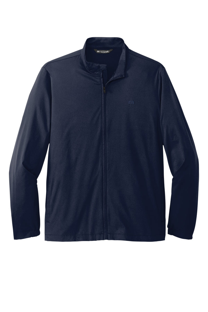 TravisMathew Surfside Full-Zip Jacket - Vintage Indigo/ Black