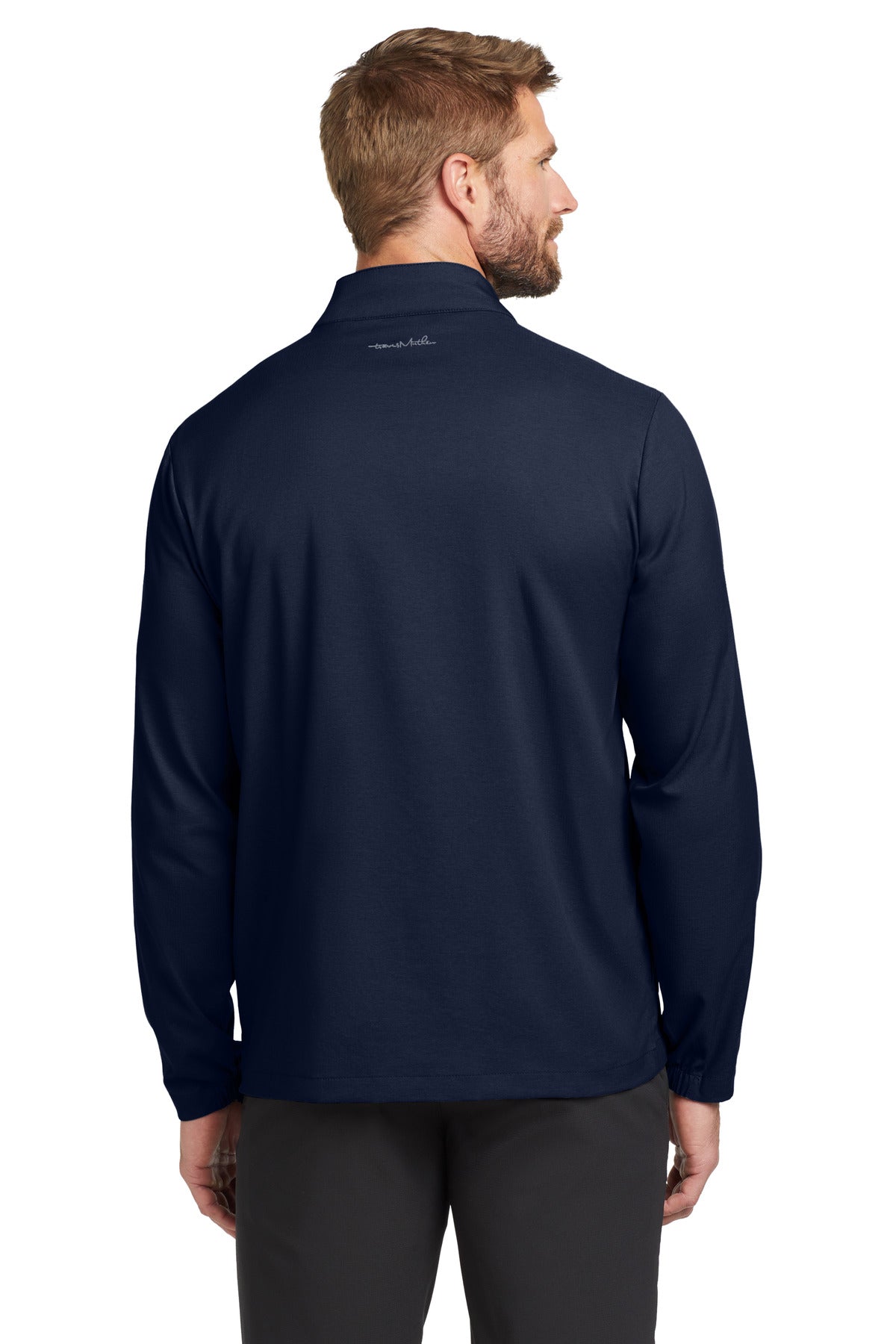 TravisMathew Surfside Full-Zip Jacket - Vintage Indigo/ Black