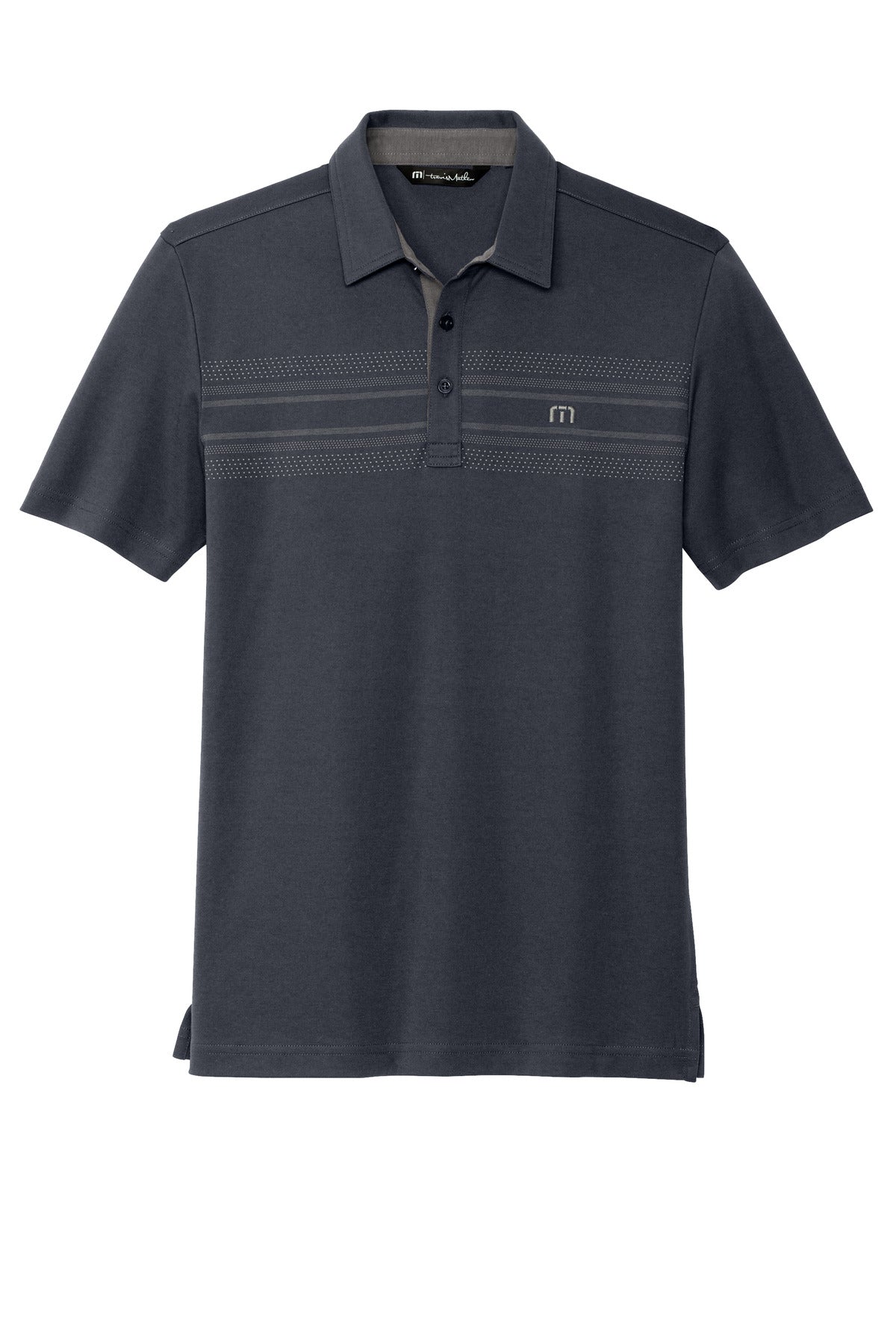TravisMathew Monterey Chest Stripe Polo - Blue Nights