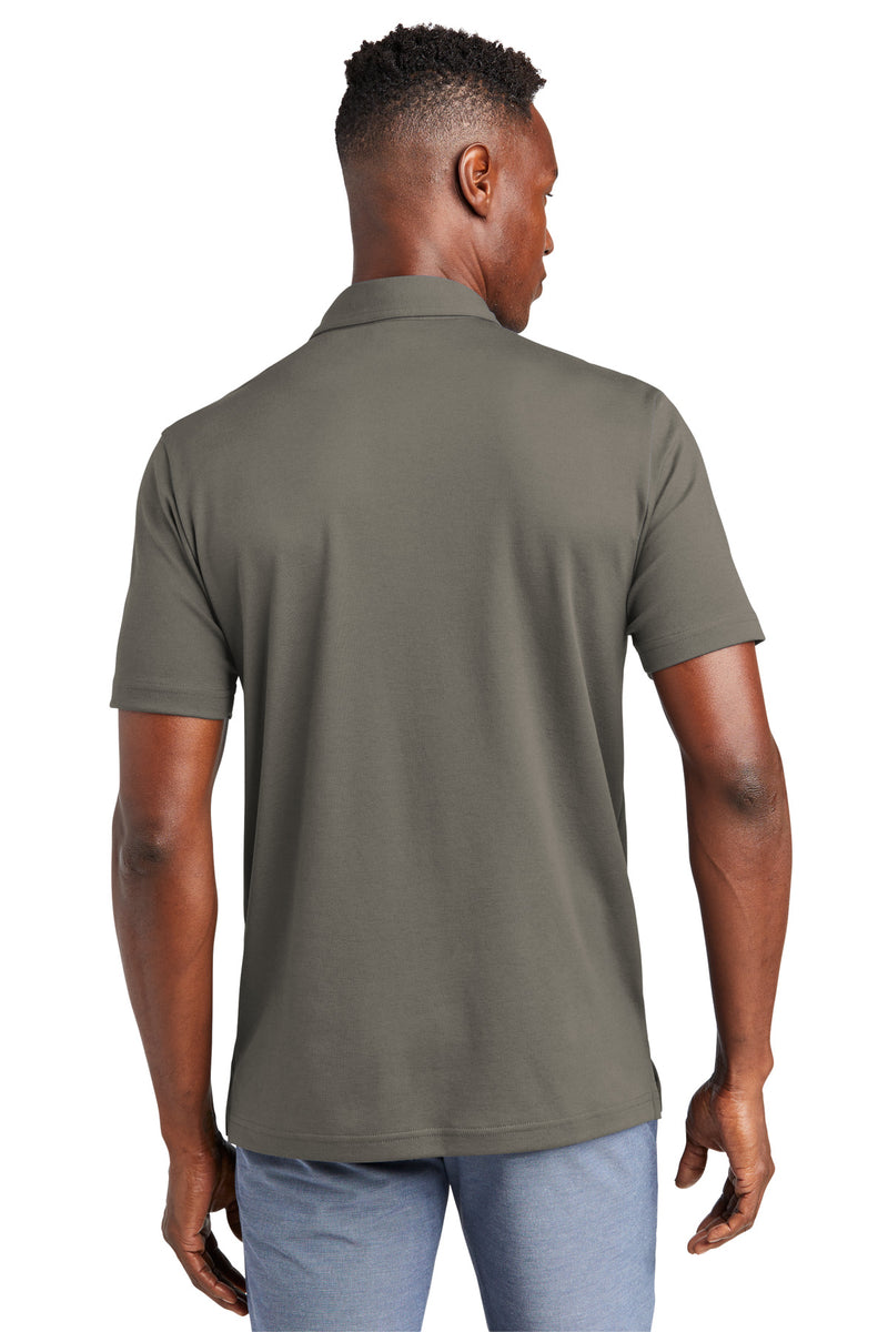 TravisMathew Monterey Chest Stripe Polo - Quiet Shade Grey