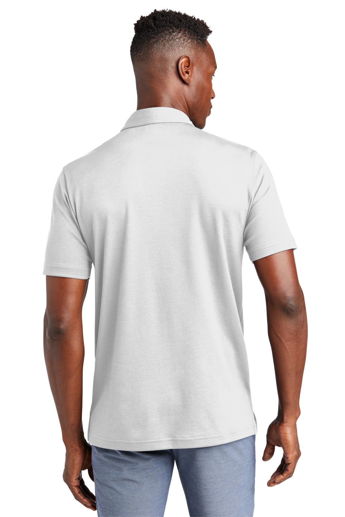 TravisMathew Monterey Chest Stripe Polo - White
