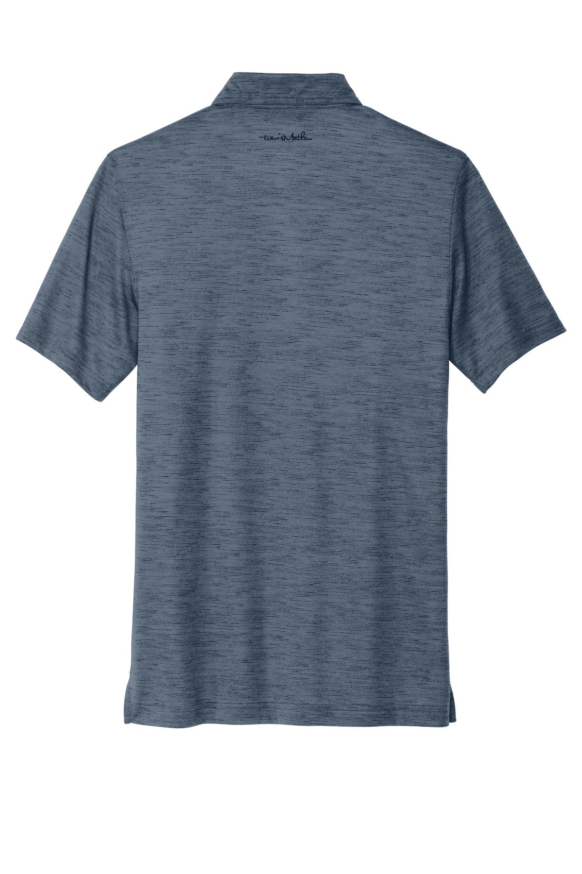TravisMathew Auckland Slub Polo - Blue Nights
