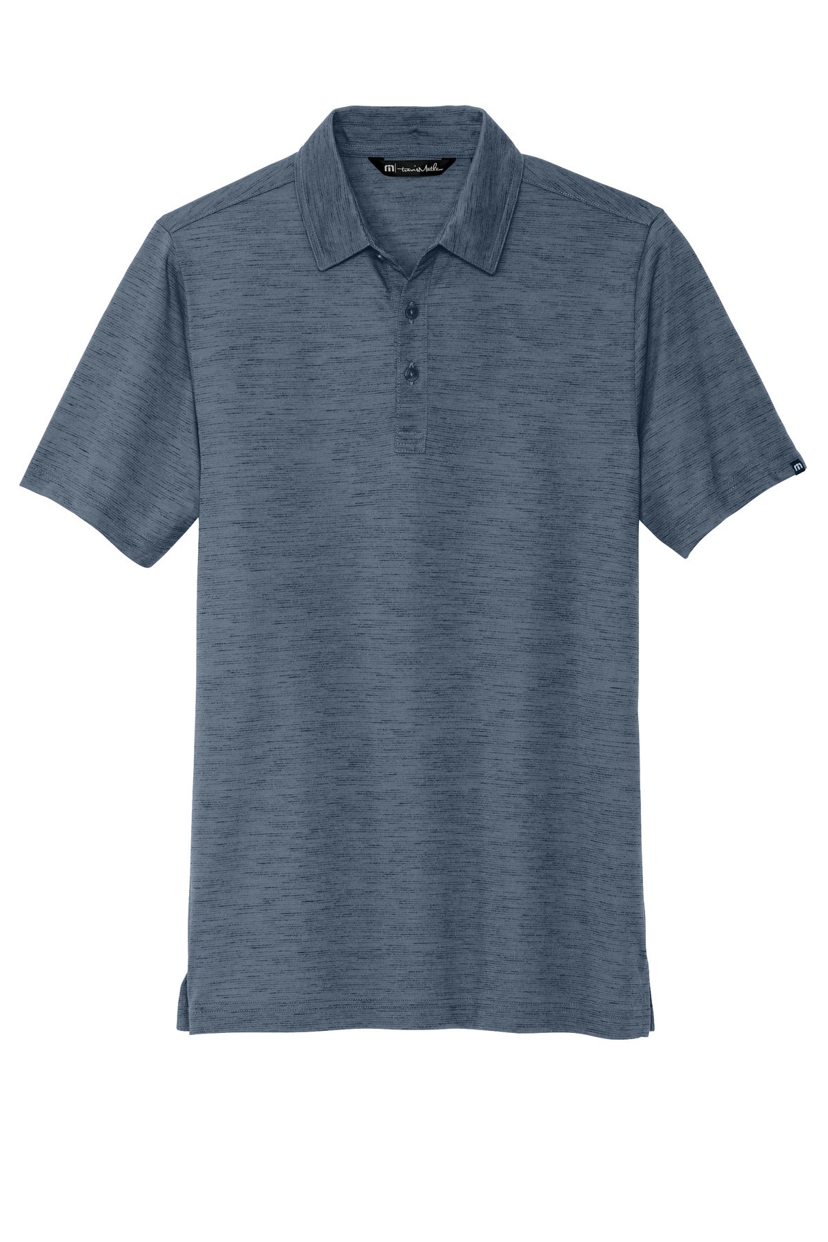 TravisMathew Auckland Slub Polo - Blue Nights