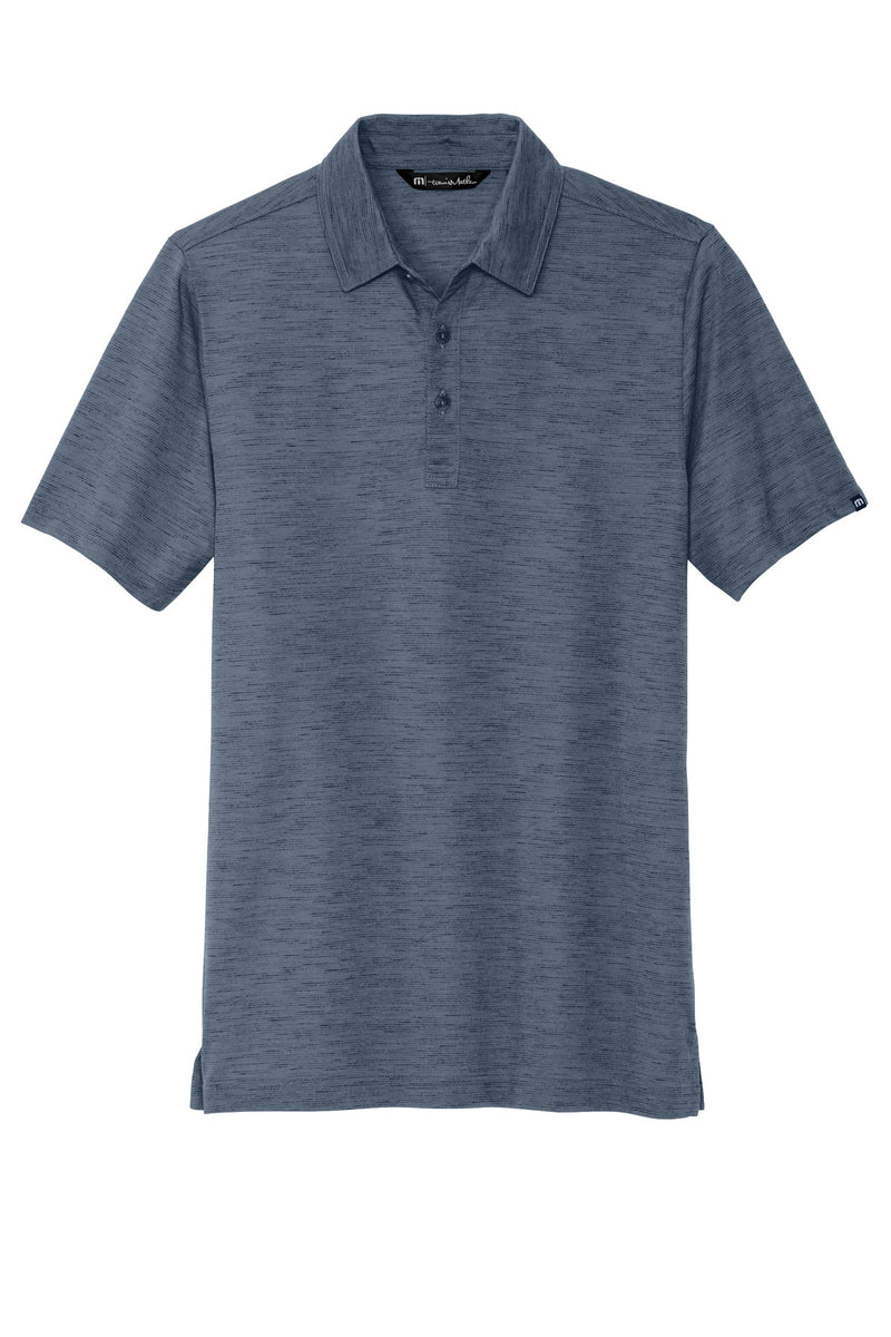 TravisMathew Auckland Slub Polo - Blue Nights