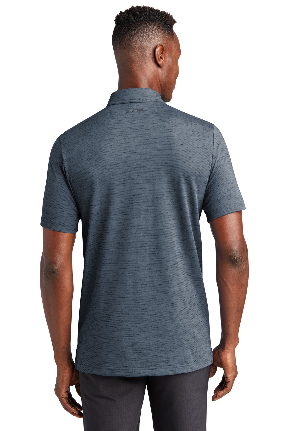 TravisMathew Auckland Slub Polo - Blue Nights