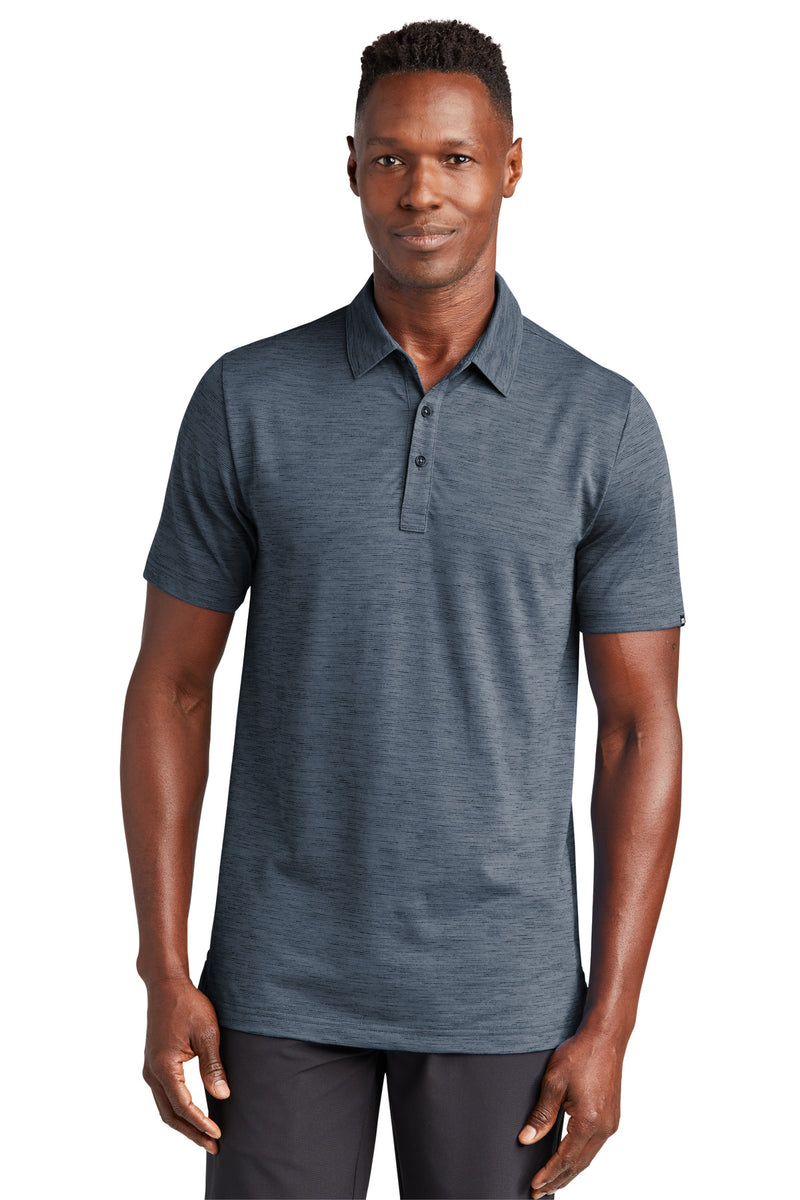 TravisMathew Auckland Slub Polo - Blue Nights