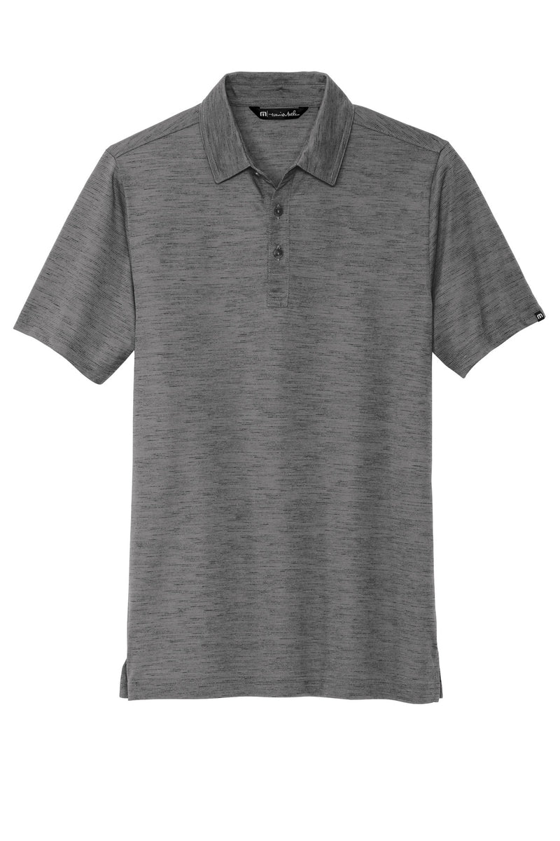 TravisMathew Auckland Slub Polo - Dark Grey