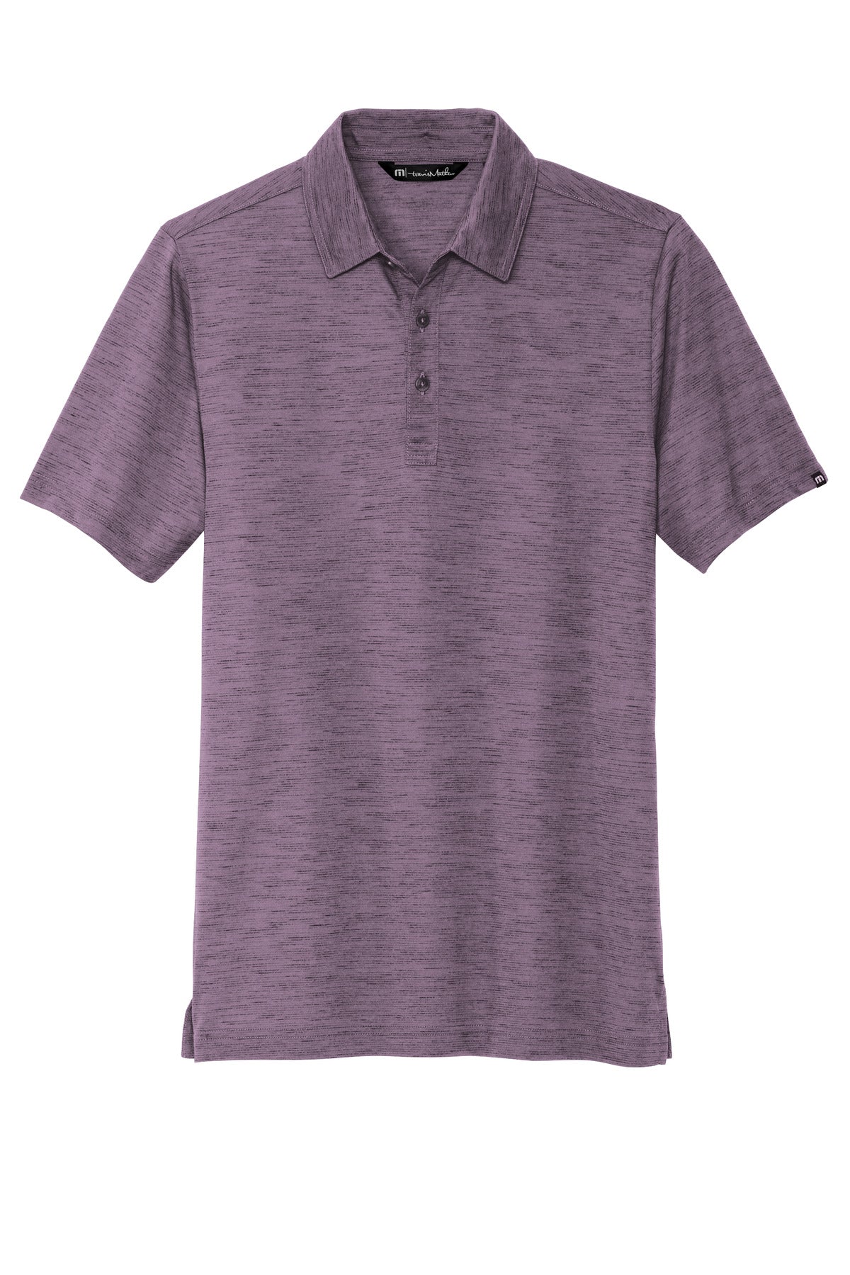 TravisMathew Auckland Slub Polo - Purple Sage
