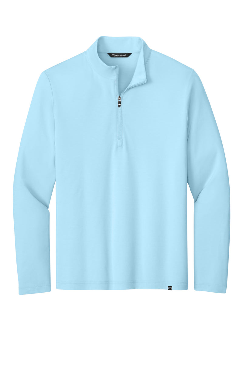 TravisMathew Crestview 1/4-Zip - Dream Blue