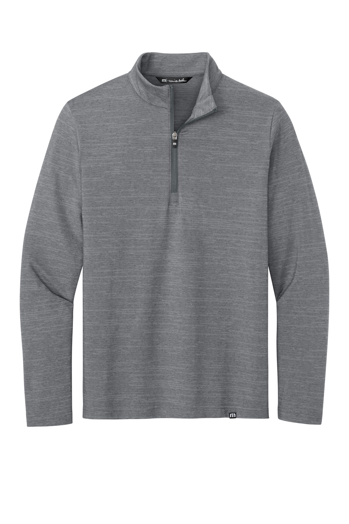 TravisMathew Crestview 1/4-Zip - Grey Heather