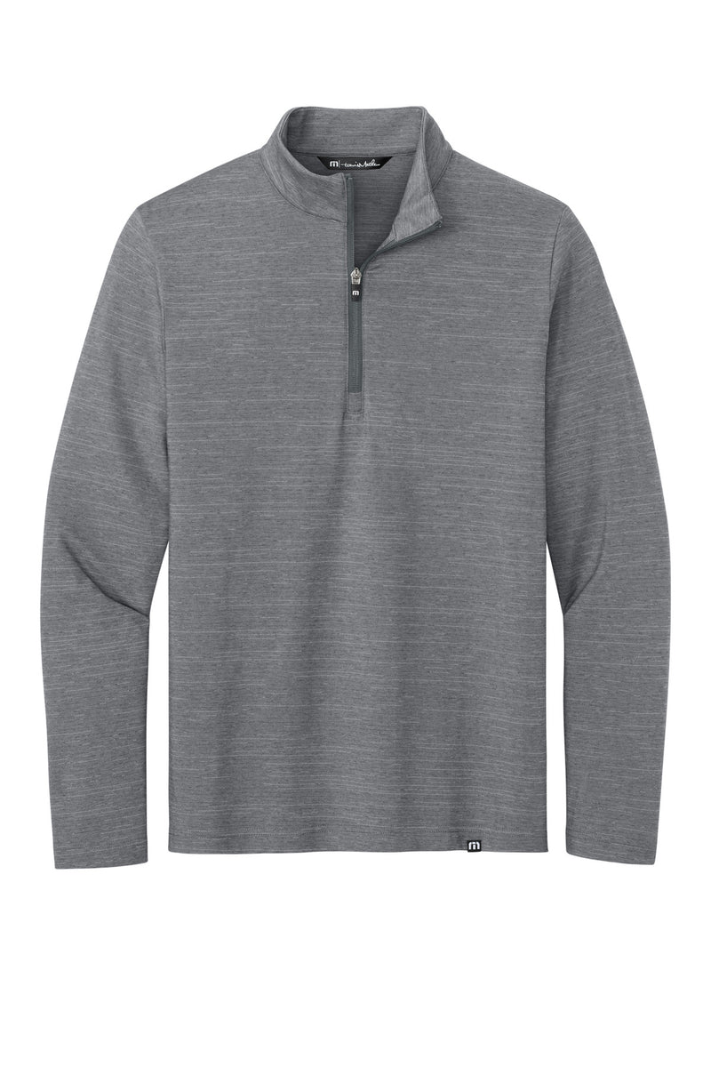 TravisMathew Crestview 1/4-Zip - Grey Heather