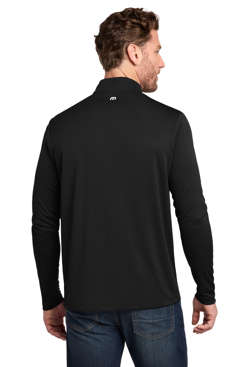 TravisMathew Coto Performance 1/4-Zip - Black