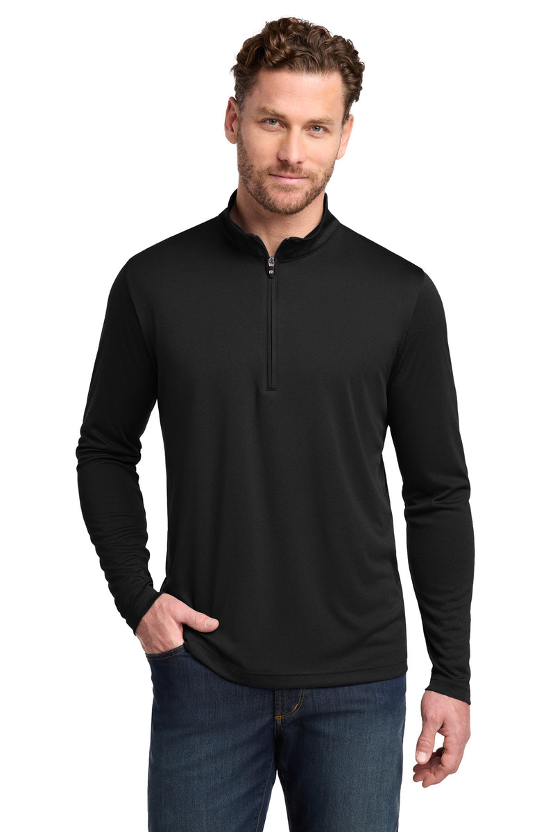 TravisMathew Coto Performance 1/4-Zip - Black
