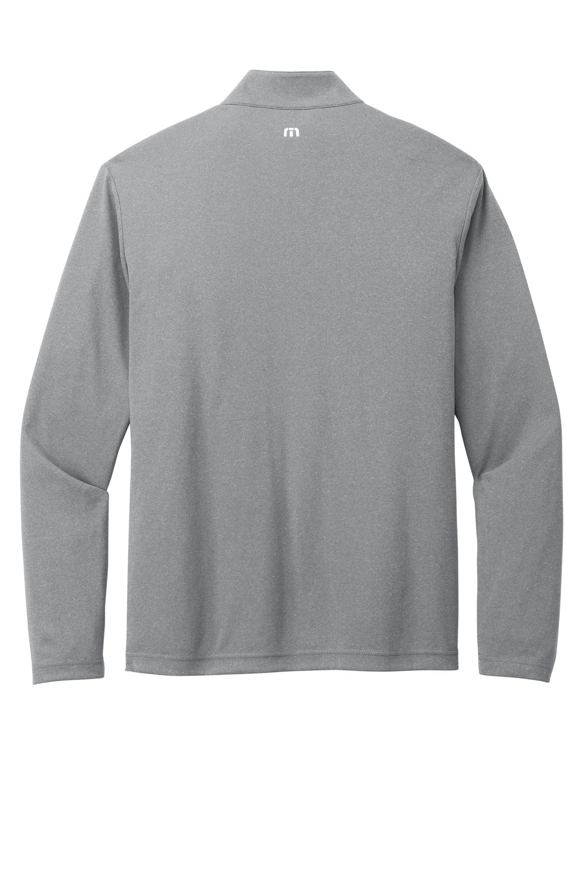 TravisMathew Coto Performance 1/4-Zip - Quiet Shade Grey Heather