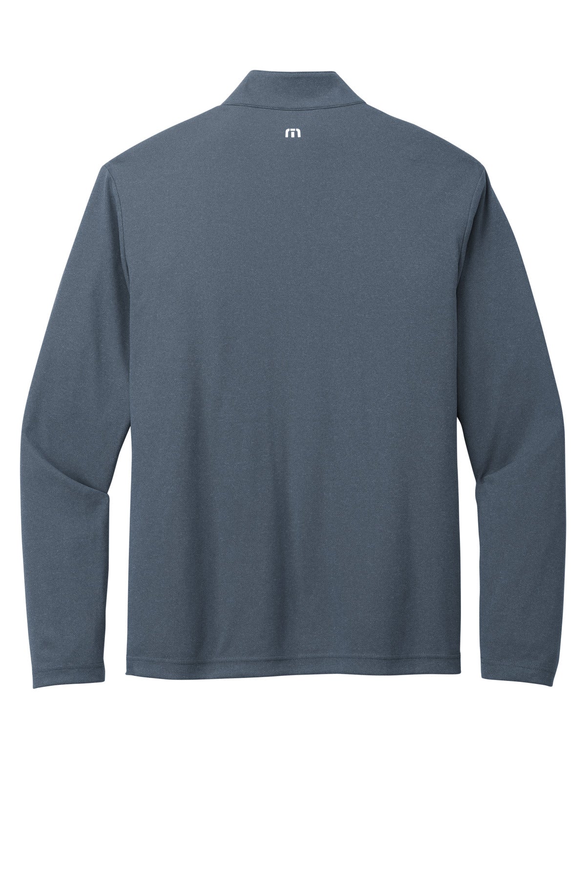TravisMathew Coto Performance 1/4-Zip - Vintage Indigo/ Black