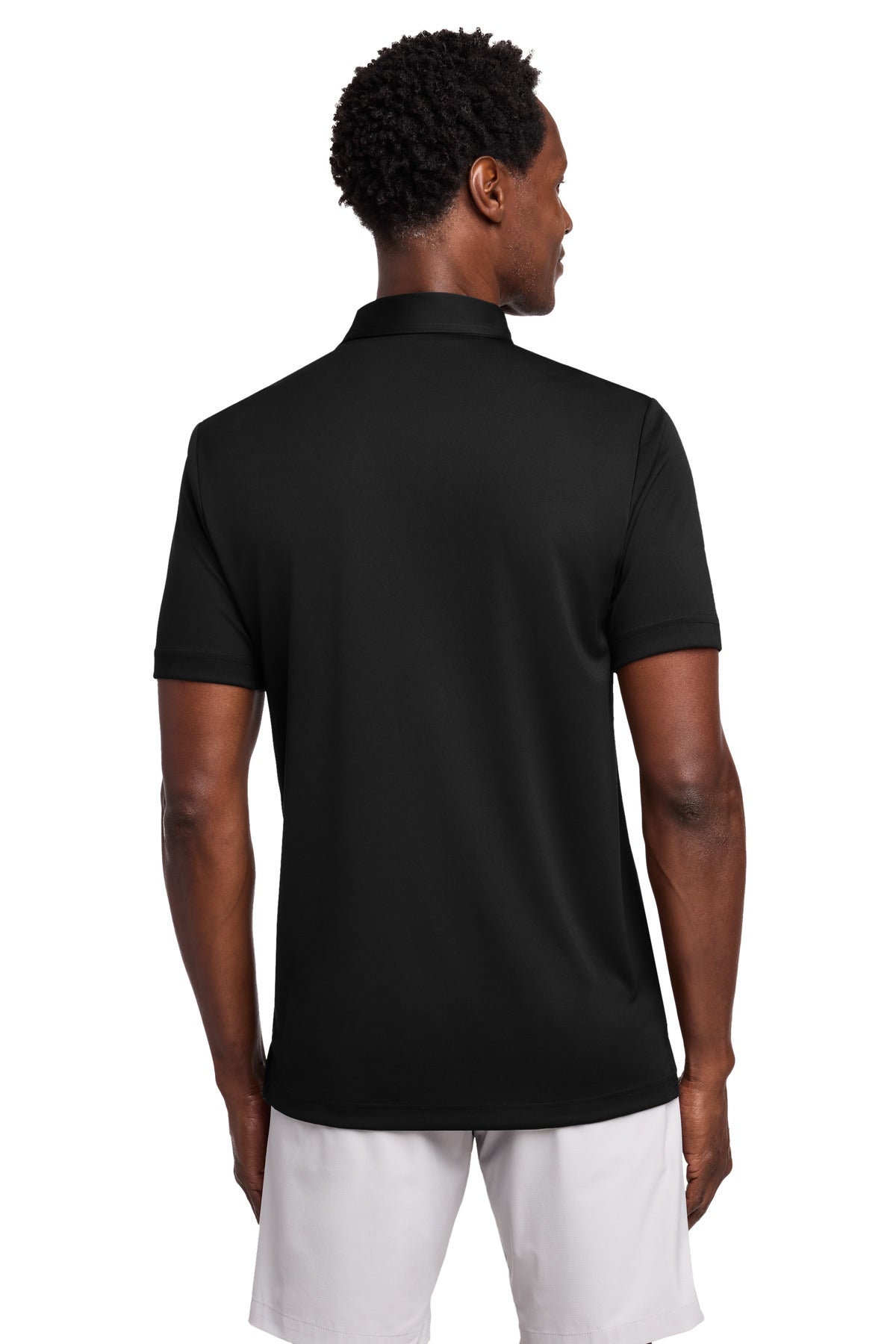TravisMathew Coto Performance Chest Stripe Polo - Black