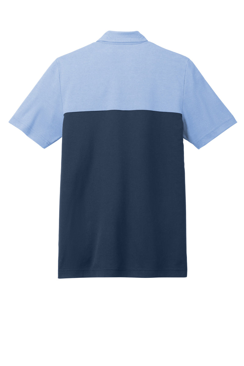 TravisMathew Sunset Blocked Polo - Riviera Heather/ Blue Nights