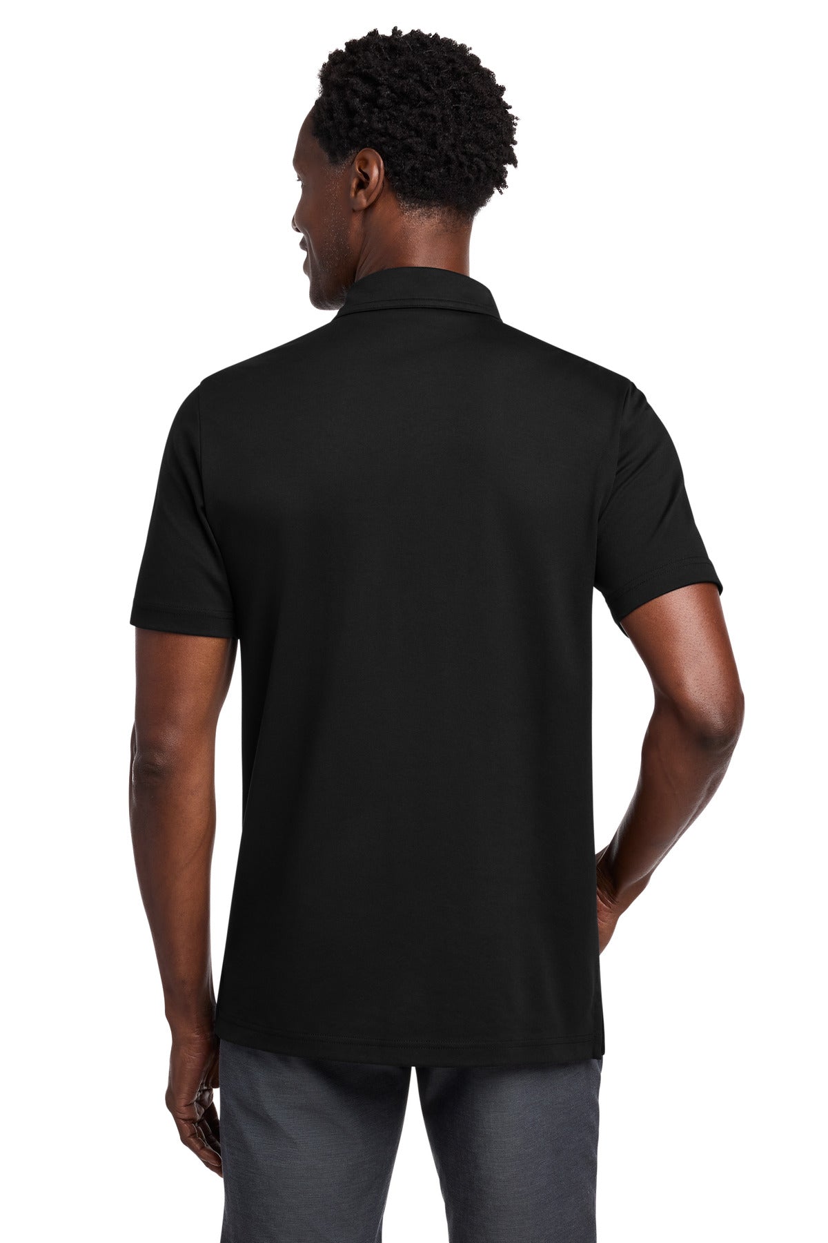 TravisMathew Coastal Chest Stripe Polo - Black