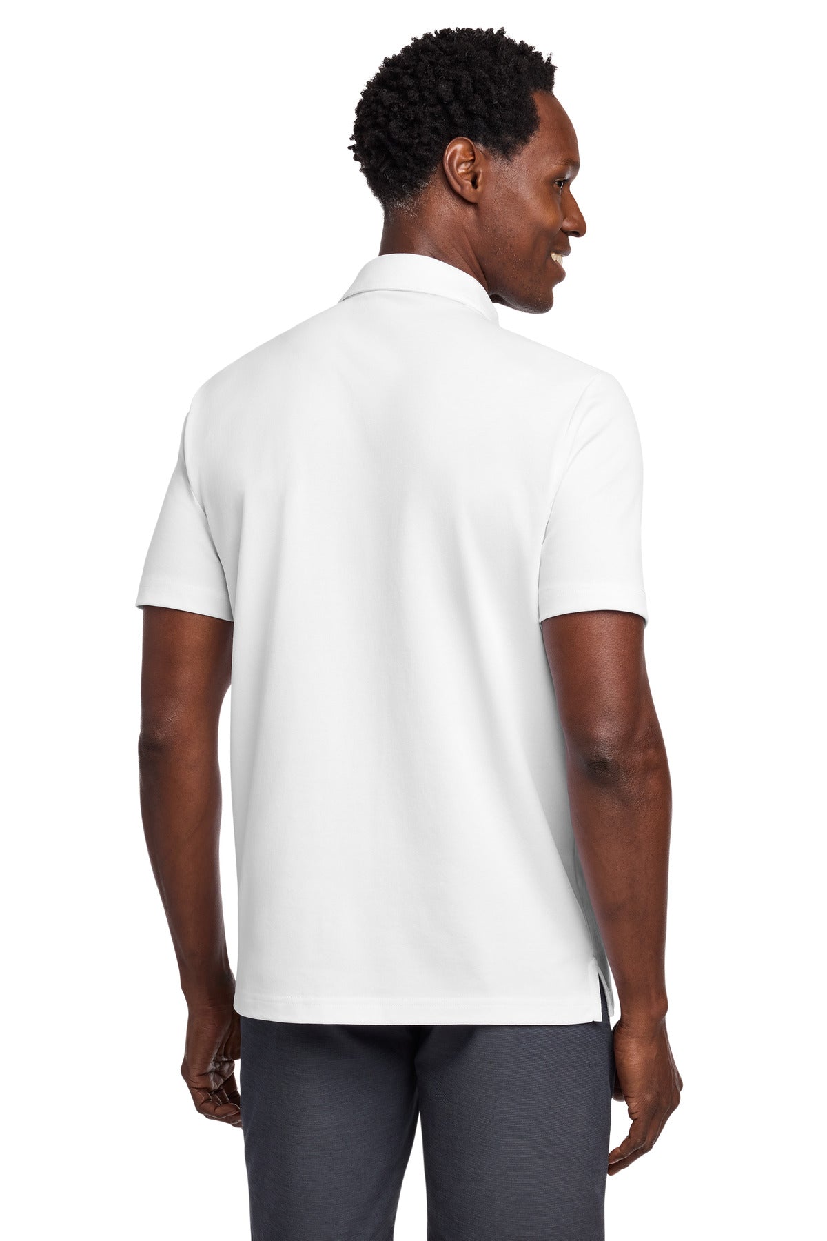 TravisMathew Coastal Chest Stripe Polo - White