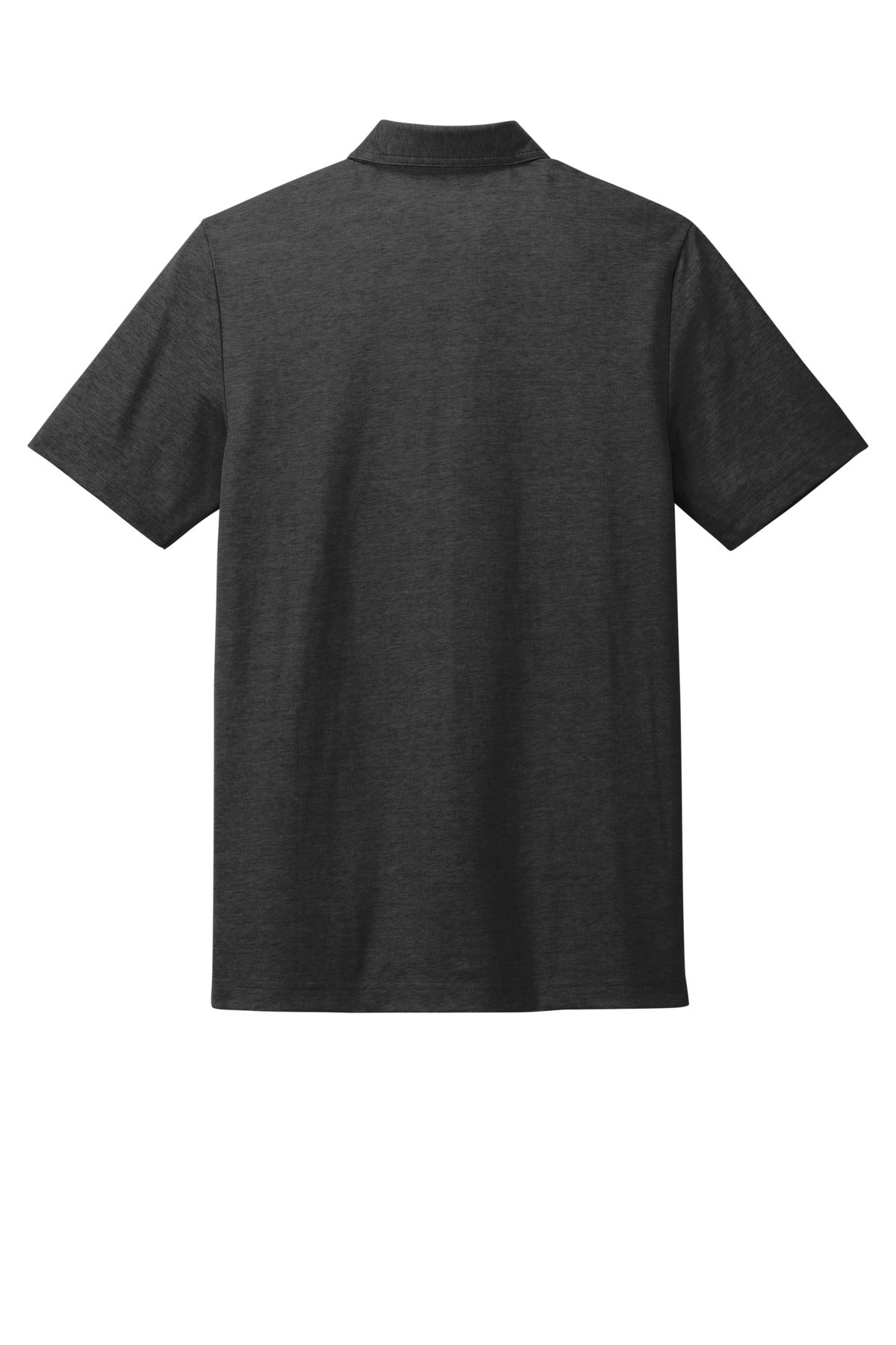 TravisMathew Oceanside Heather Pocket Polo - Black Heather