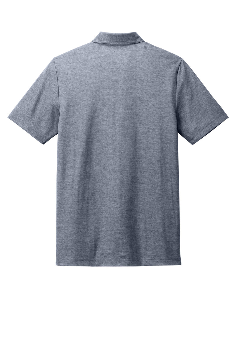 TravisMathew Oceanside Heather Pocket Polo - Blue Nights Heather