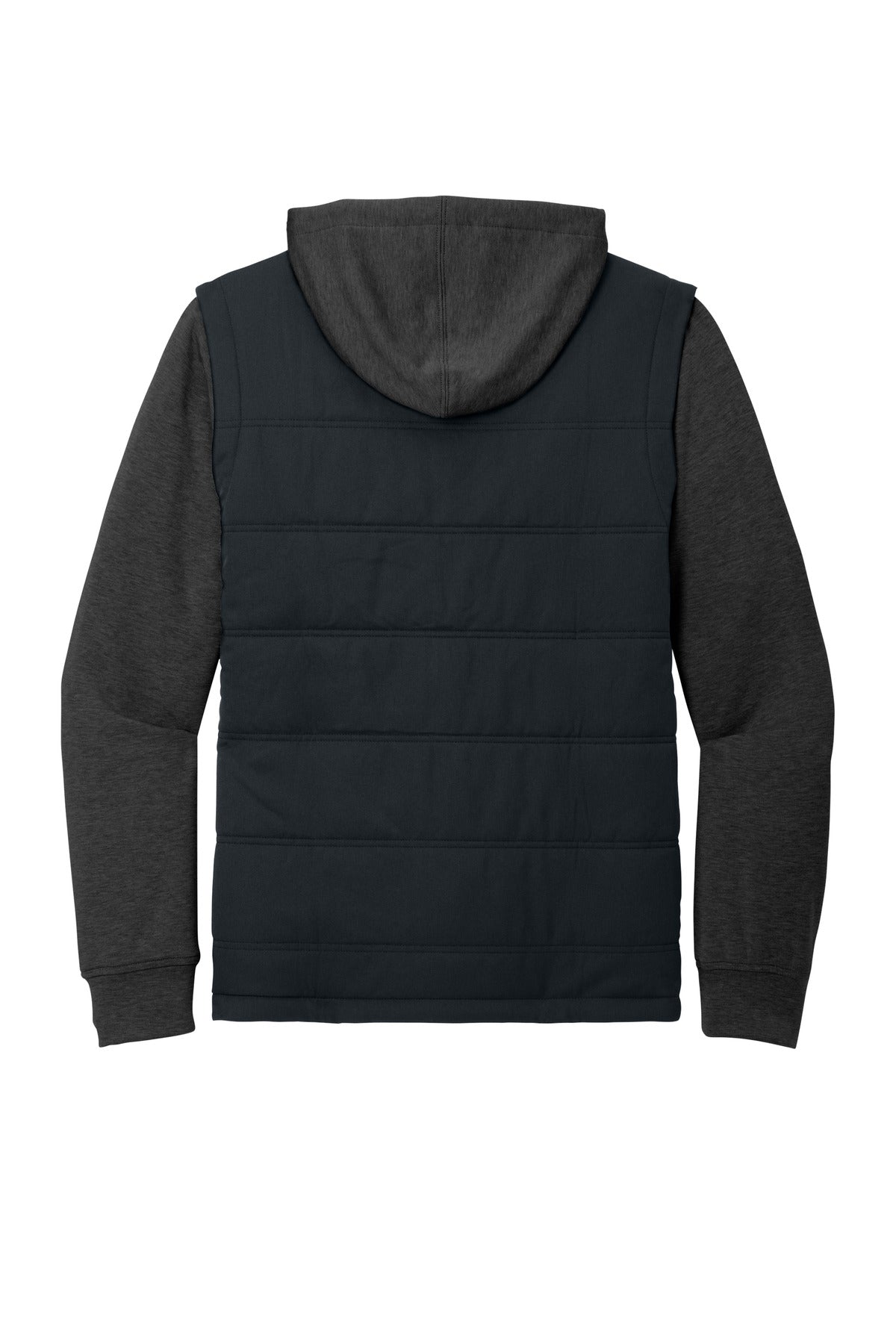 TravisMathew Tides Up Hooded Jacket - Black/ Black Heather