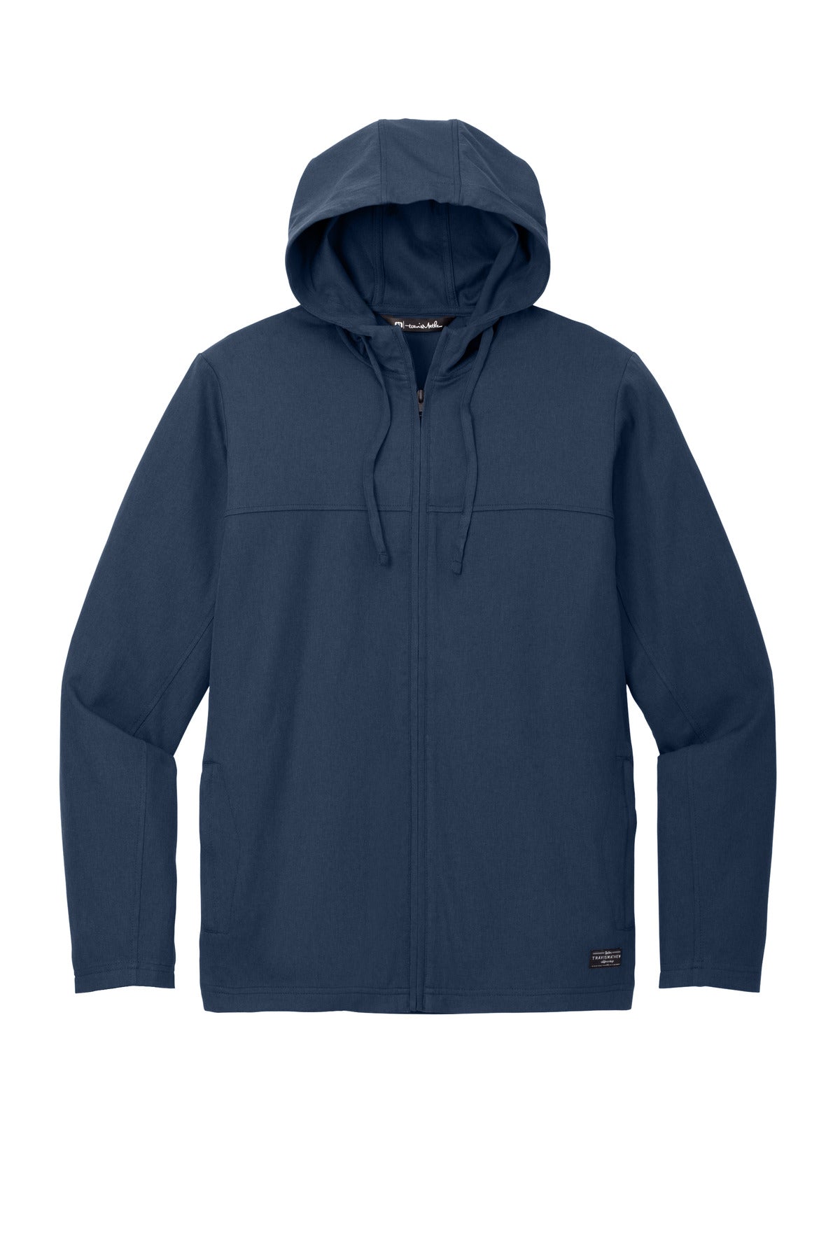 TravisMathew Balboa Hooded Full-Zip Jacket - Blue Nights Heather