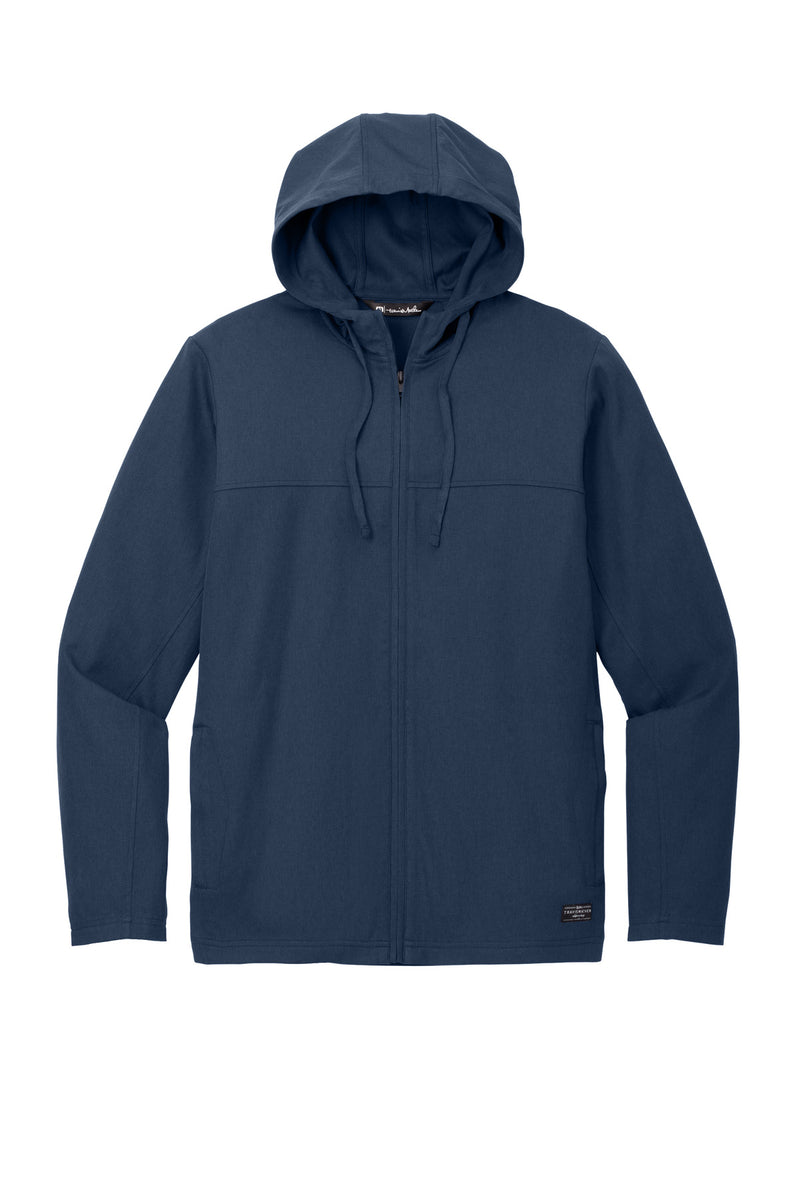TravisMathew Balboa Hooded Full-Zip Jacket - Blue Nights Heather