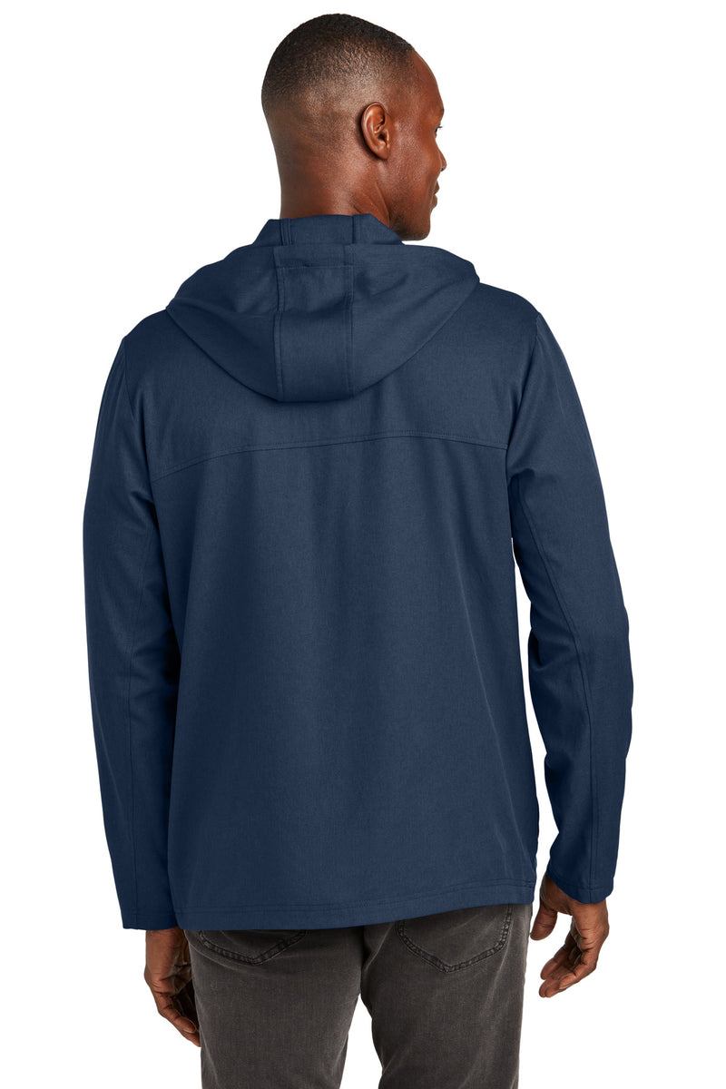 TravisMathew Balboa Hooded Full-Zip Jacket - Blue Nights Heather