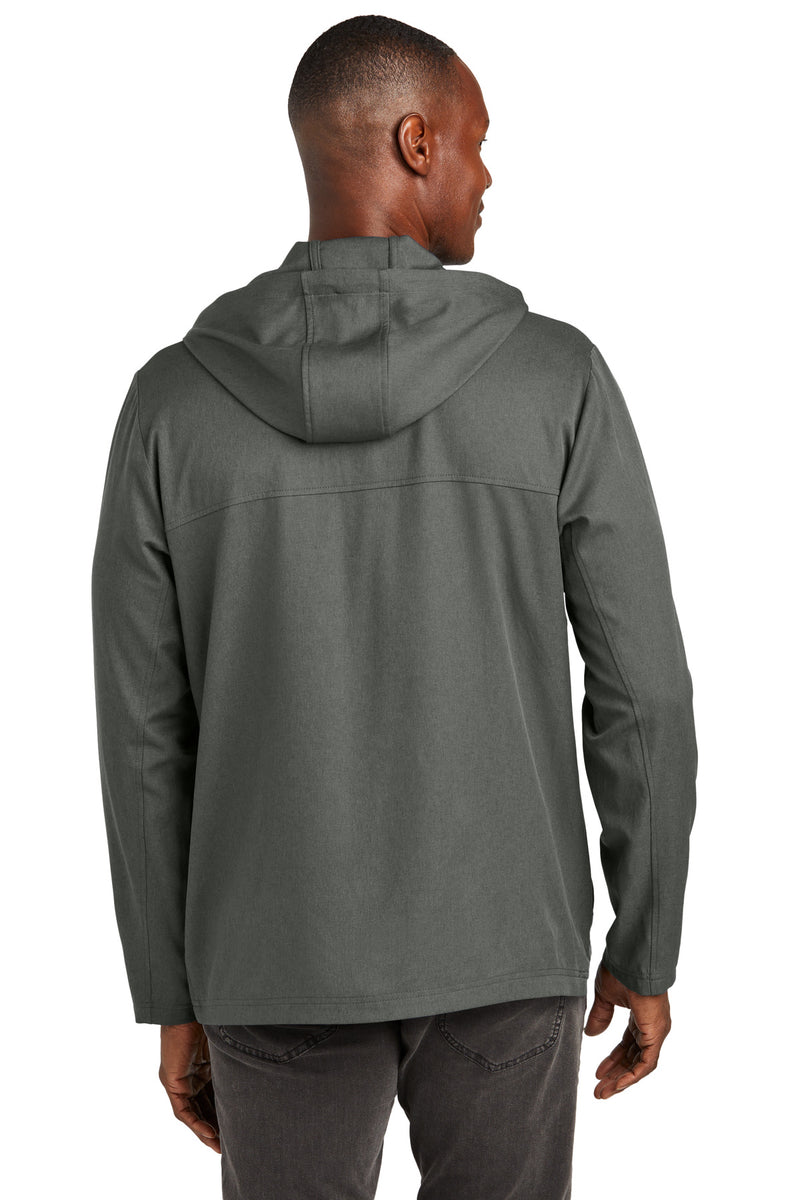 TravisMathew Balboa Hooded Full-Zip Jacket - Dark Grey Heather