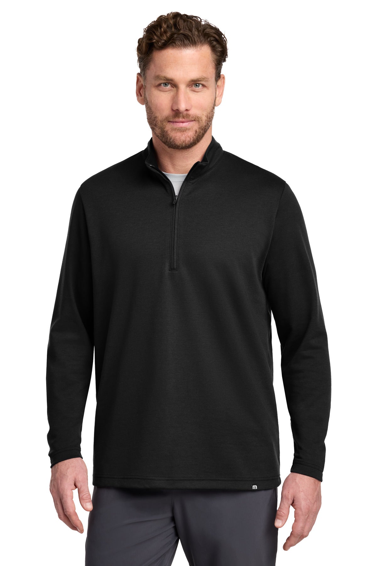 TravisMathew Coveside 1/4-Zip - Black
