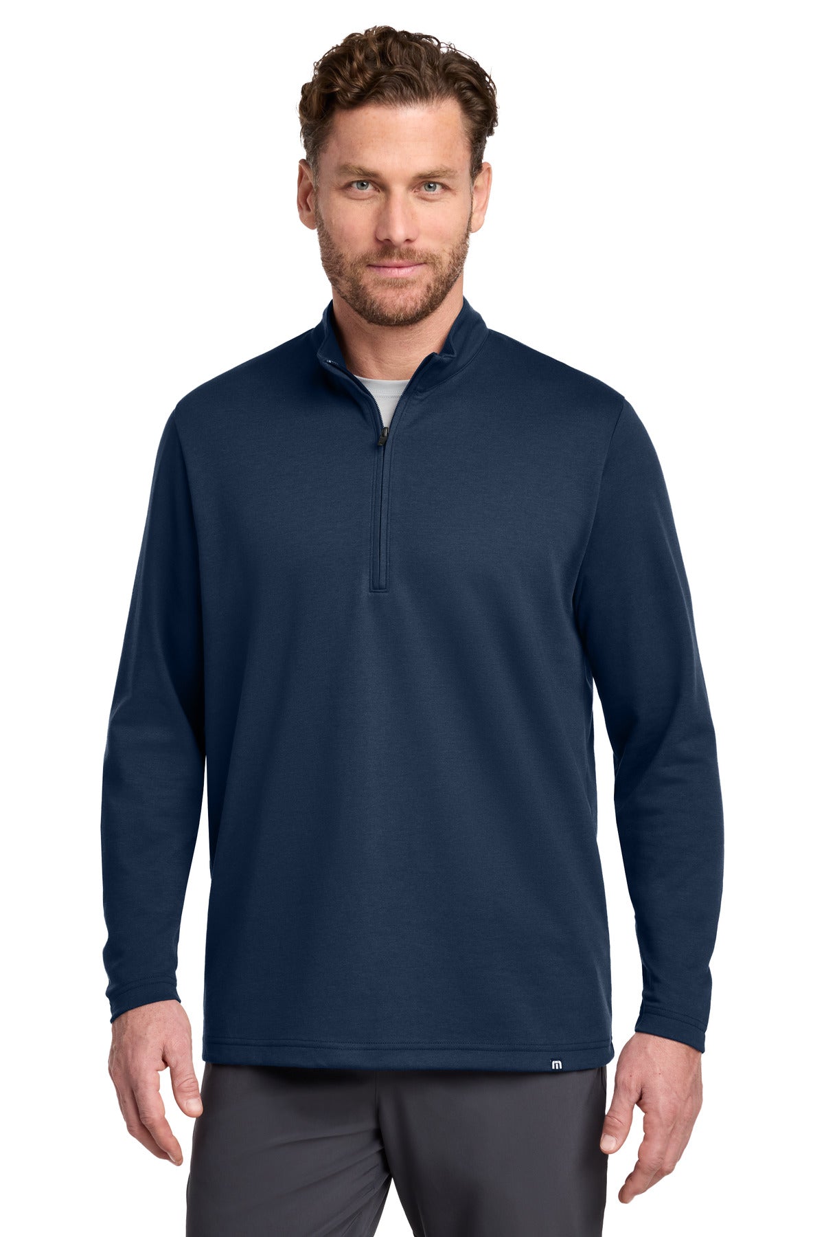 TravisMathew Coveside 1/4-Zip - Blue Nights