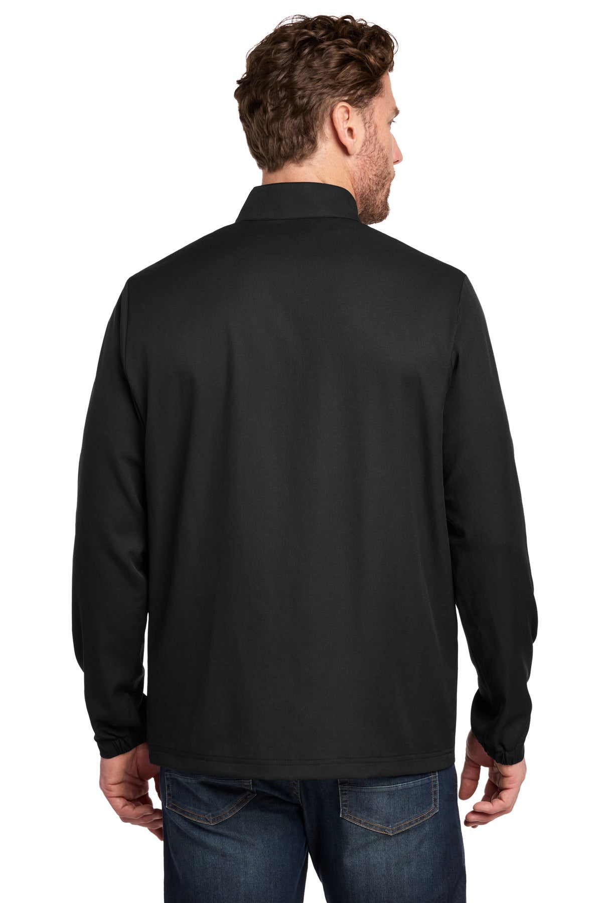 TravisMathew Balboa Chest Stripe 1/4-Zip - Black