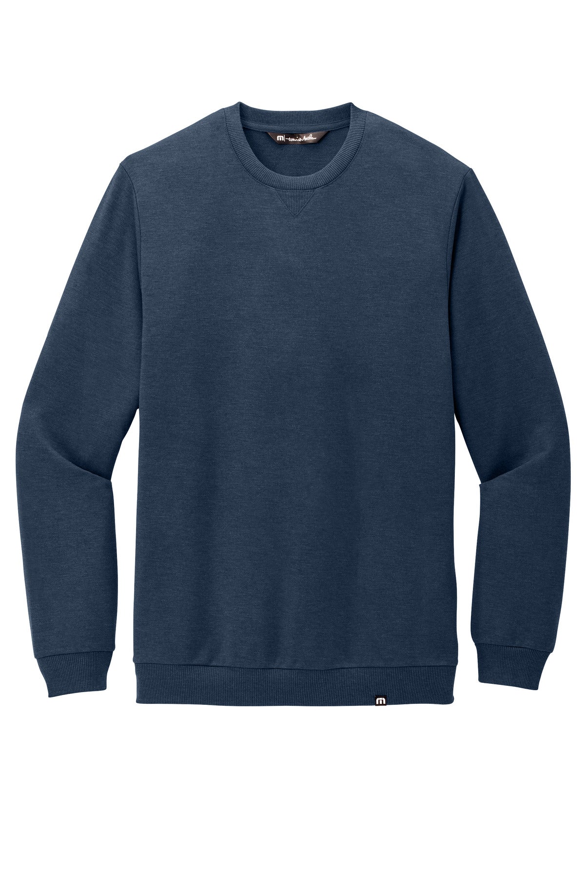 TravisMathew Long Weekend Crew - Blue Nights Heather
