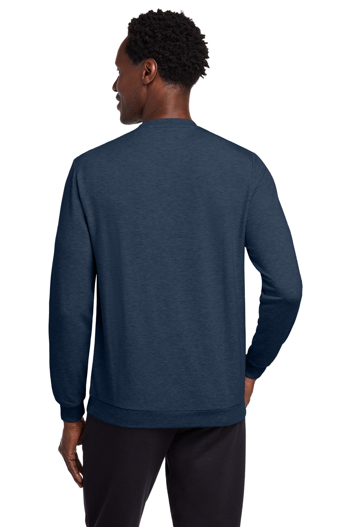 TravisMathew Long Weekend Crew - Blue Nights Heather