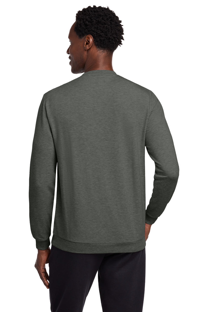 TravisMathew Long Weekend Crew - Dark Grey Heather