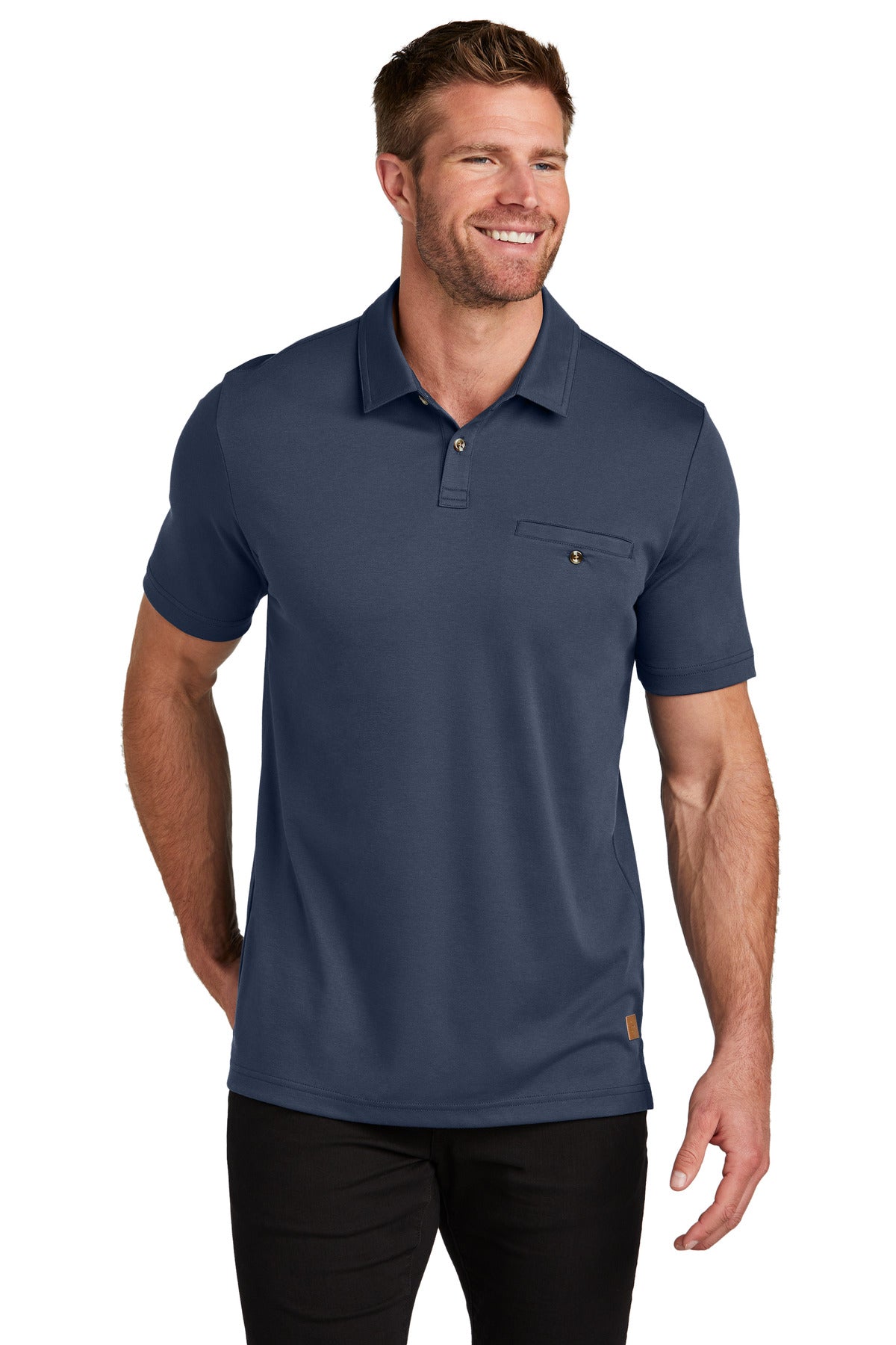 TravisMathew Sunsetters Pocket Polo - Blue Nights